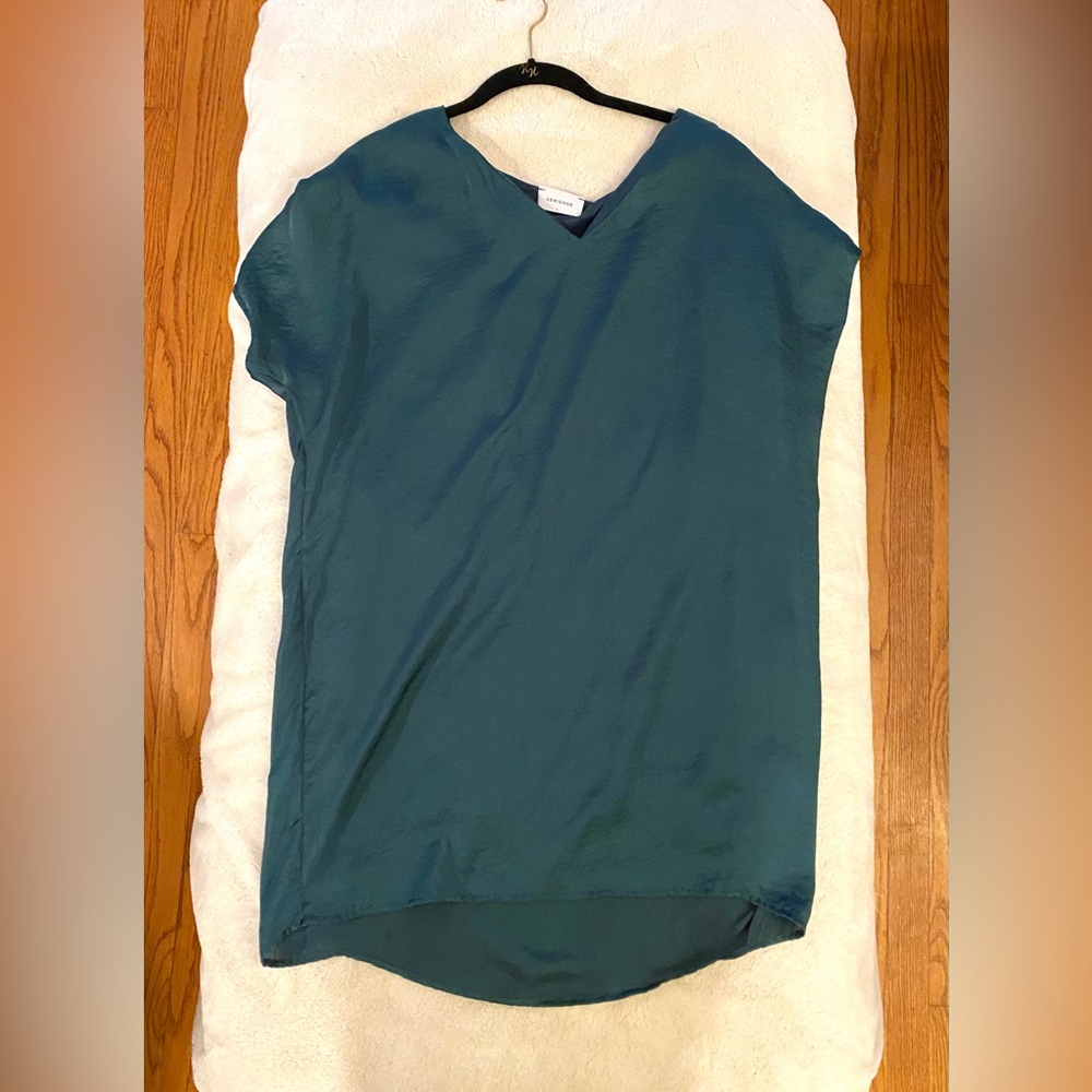 Dark Green Adrienne Shift Dress